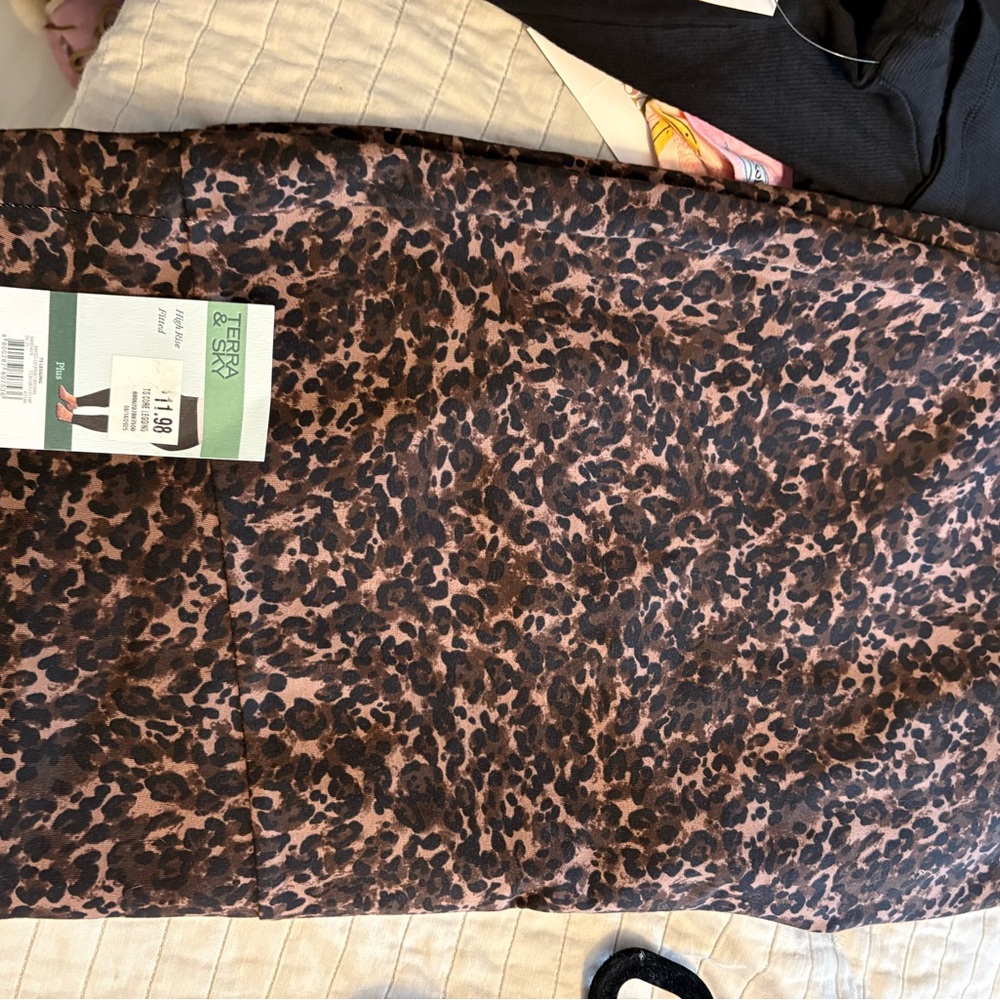 Terra & Sky Animal Print Skirt